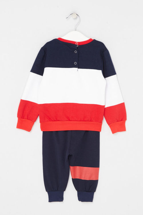 Picture of LC18584- 4235-LEE COOPER BOYS FLEECY THERMAL TRACKSUIT 6M-2/